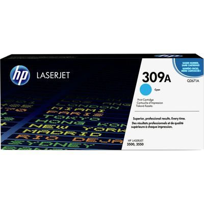 HP 309A (Q2671A) - Cyan - Toner