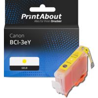Druckerpatrone kompatibel mit Canon BCI-3eY - Gelb