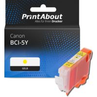Druckerpatrone kompatibel mit Canon BCI-5Y - Gelb