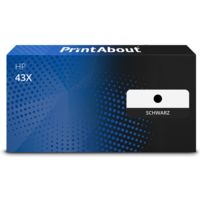Toner kompatibel mit HP 43X (C8543X) - Schwarz - Hohe Kapazität