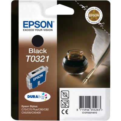 Epson T0321 (C13T032140) - Schwarz - Druckerpatrone