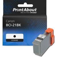 Druckerpatrone kompatibel mit Canon BCI-21BK - Schwarz