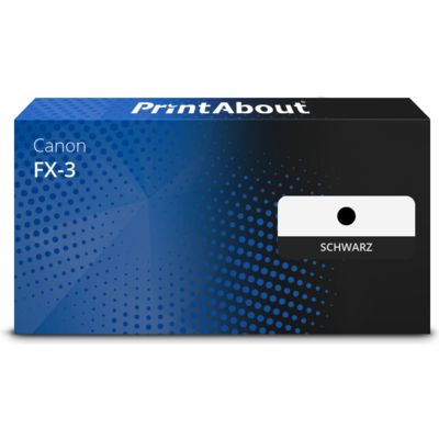 Toner kompatibel mit Canon FX-3 - Schwarz