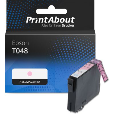 Druckerpatrone kompatibel mit Epson T0486 (C13T048640) - Hellmagenta