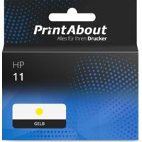 Druckerpatrone kompatibel mit HP 11 (C4838A) - Gelb