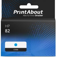 Druckerpatrone kompatibel mit HP 82 (C4911A) - Cyan