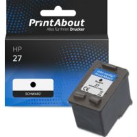 Druckerpatrone kompatibel mit HP 27 (C8727AE) - Schwarz
