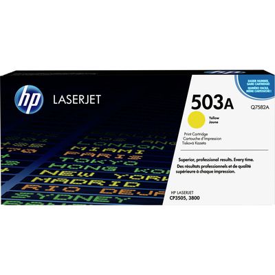 HP 503A (Q7582A) - Gelb - Toner
