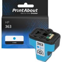 Druckerpatrone kompatibel mit HP 363 (C8771EE) - Cyan