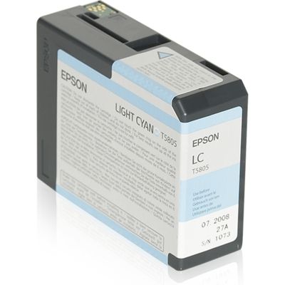 Epson T580 (C13T580500) - Hellcyan - Druckerpatrone