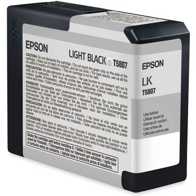 Epson T580 (C13T580700) - Hellschwarz - Druckerpatrone