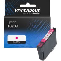 Druckerpatrone kompatibel mit Epson T0803 - Magenta