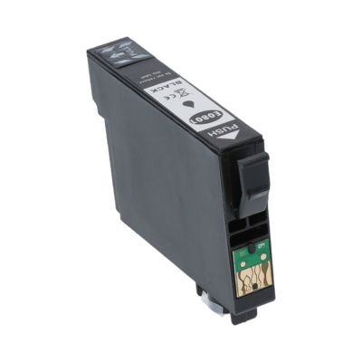 Druckerpatrone kompatibel mit Epson T0801 - Schwarz