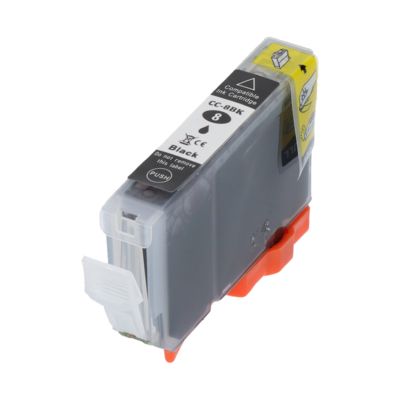 Druckerpatrone kompatibel mit Canon CLI-8BK - Schwarz