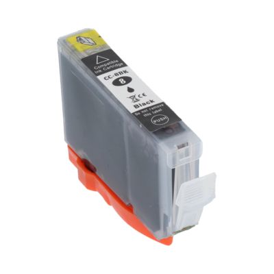 Druckerpatrone kompatibel mit Canon CLI-8BK - Schwarz