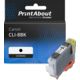 Druckerpatrone kompatibel mit Canon CLI-8BK - Schwarz