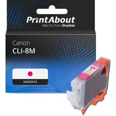 Druckerpatrone kompatibel mit Canon CLI-8M - Magenta