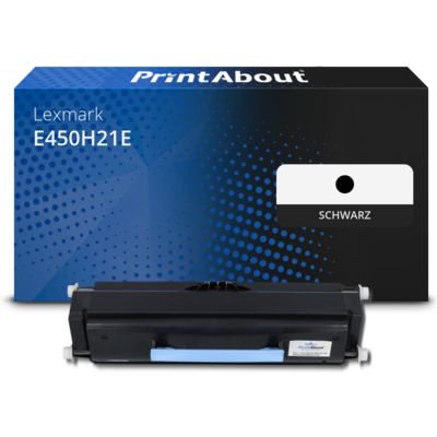 Toner kompatibel mit Lexmark E450H21E - Schwarz - Hohe Kapazität