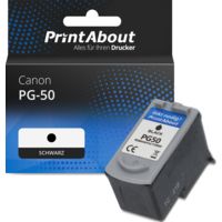 Druckerpatrone kompatibel mit Canon PG-50 - Schwarz