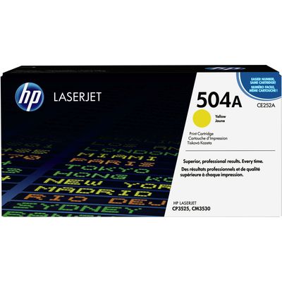 HP 504A (CE252A) - Gelb - Toner