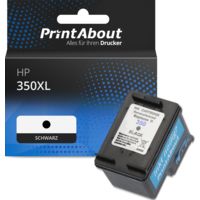 Druckerpatrone kompatibel mit HP 350XL (CB336EE) - Schwarz - Hohe Kapazität