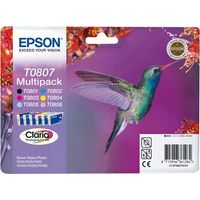 Epson T0807 - 6-farbig - Druckerpatrone - Multipack