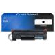 Toner kompatibel mit HP 35A (CB435A) - Schwarz