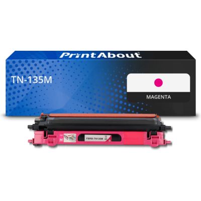 Toner kompatibel mit Brother TN-135M - Magenta - Hohe Kapazität