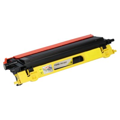 Toner kompatibel mit Brother TN-135Y - Gelb - Hohe Kapazität