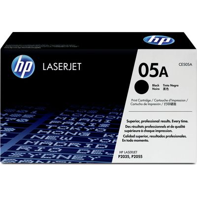 HP 05A (CE505A) - Schwarz - Toner