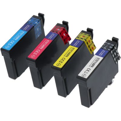 Druckerpatrone kompatibel mit Epson T071 (C13T071540) - 4-farbig - Multipack