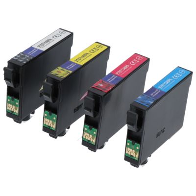 Druckerpatrone kompatibel mit Epson T071 (C13T071540) - 4-farbig - Multipack