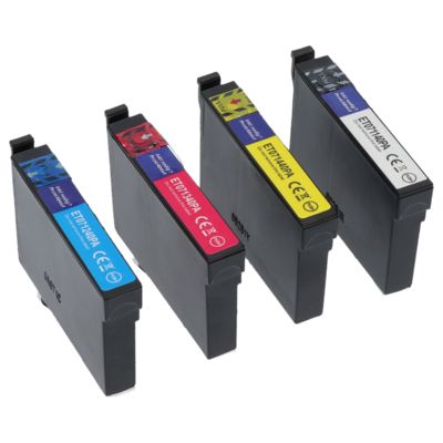 Druckerpatrone kompatibel mit Epson T071 (C13T071540) - 4-farbig - Multipack