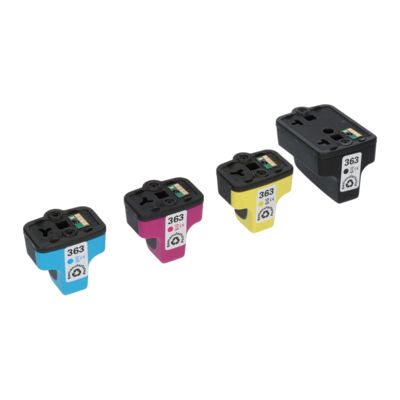 Druckerpatrone kompatibel mit HP 363 (C8721EE) - 4-farbig - Multipack