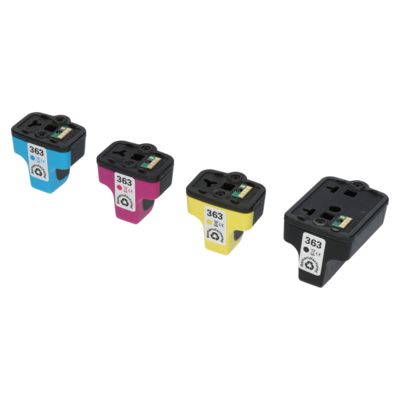 Druckerpatrone kompatibel mit HP 363 (C8721EE) - 4-farbig - Multipack