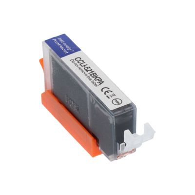 Druckerpatrone kompatibel mit Canon CLI-521BK - Schwarz