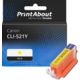 Druckerpatrone kompatibel mit Canon CLI-521Y - Gelb