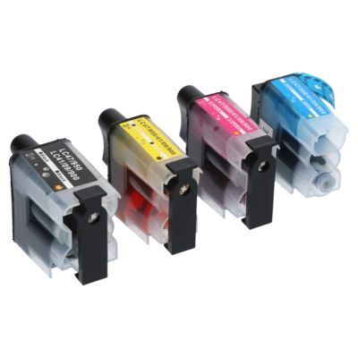 Druckerpatrone kompatibel mit Brother LC-900BK - 4-farbig - Multipack