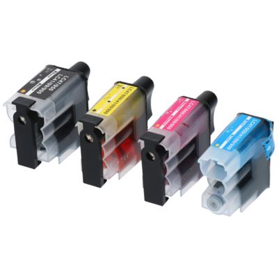 Druckerpatrone kompatibel mit Brother LC-900BK - 4-farbig - Multipack