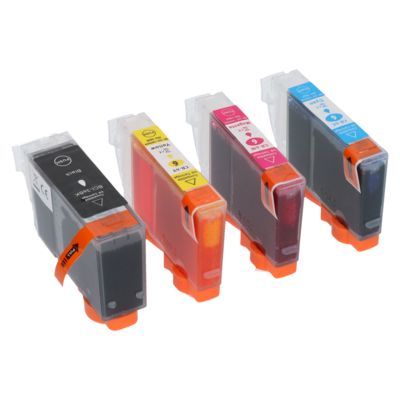 Druckerpatrone kompatibel mit Canon BCI-5BK - 4-farbig - Multipack