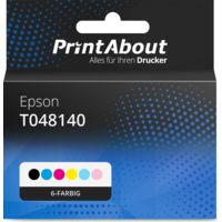 Druckerpatrone kompatibel mit Epson T048140 - 6-farbig - Multipack