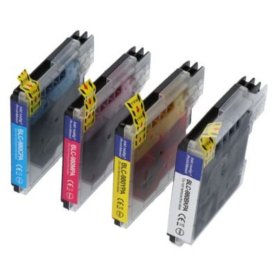 Druckerpatrone kompatibel mit Brother LC-980VALBP - 4-farbig - Multipack