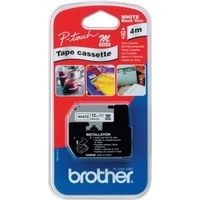 Brother MK-231BZ - (12 mm) - Schwarz auf weiß - Tape