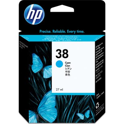 HP 38 (C9415A) - Cyan - Druckerpatrone