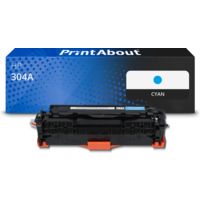 Toner kompatibel mit HP 304A (CC531A) - Cyan