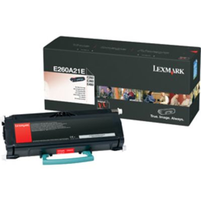 Lexmark E260A21E - Schwarz - Toner