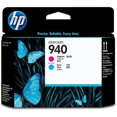 HP 940 (C4901A) - Cyan + Magenta - Druckkopf
