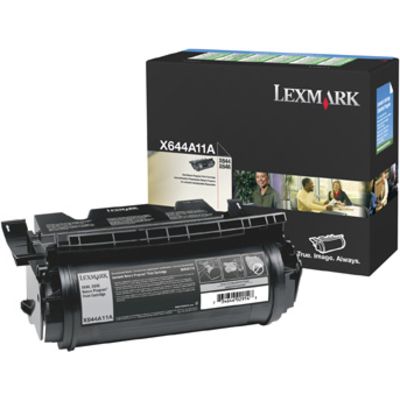 Lexmark X644A11E - Schwarz - Toner