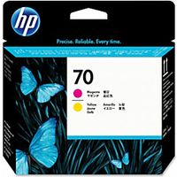 HP 70 (C9406A) - Magenta + Gelb - Druckkopf