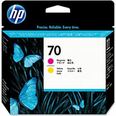 HP 70 (C9406A) - Magenta + Gelb - Druckkopf